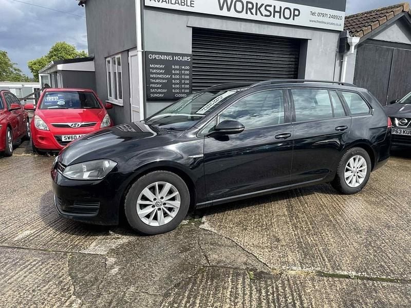 Black Used 2015 VW Golf VII Estate | £4,495 (Fair price) - Image 1/4