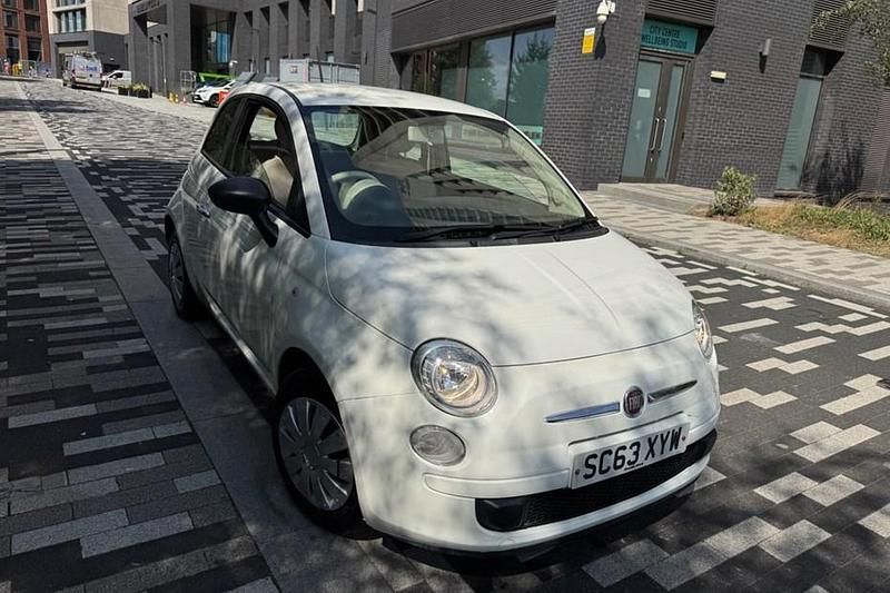 White Used 2014 Fiat 500 Pop Hatchback | £2,999 (Good price) - Image 1/1