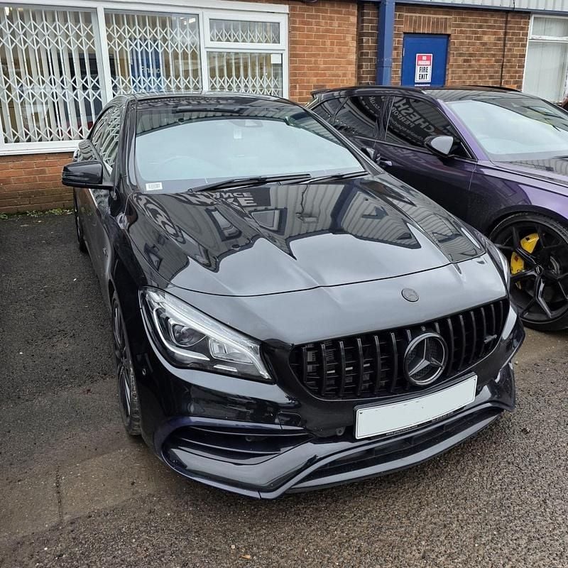 Black Used 2018 Mercedes CLA45 AMG Sedan | £21,490 (Fair price) - Image 1/1