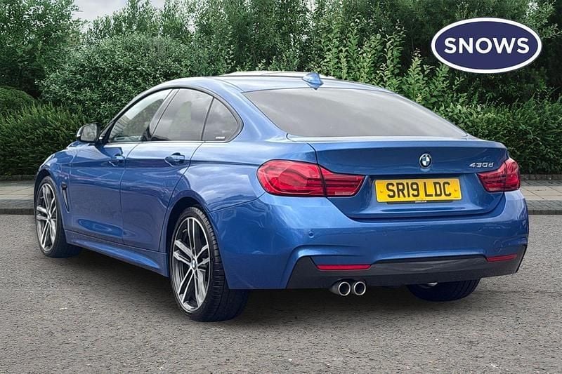 Used BMW 430 M Sport 258 HP (189 kW) 2019 Blue Coupe