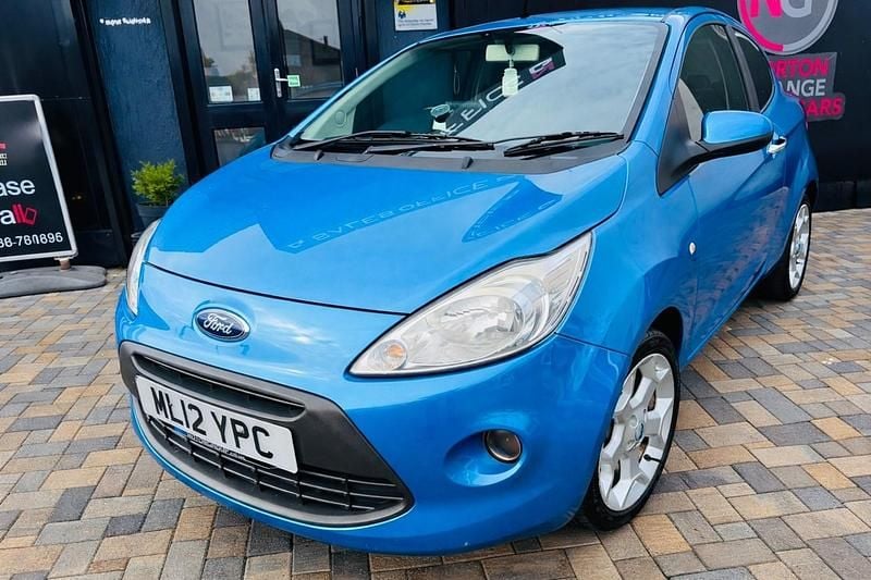Used Ford Ka Titanium 69 HP (50 kW) 2012 Blue Hatchback