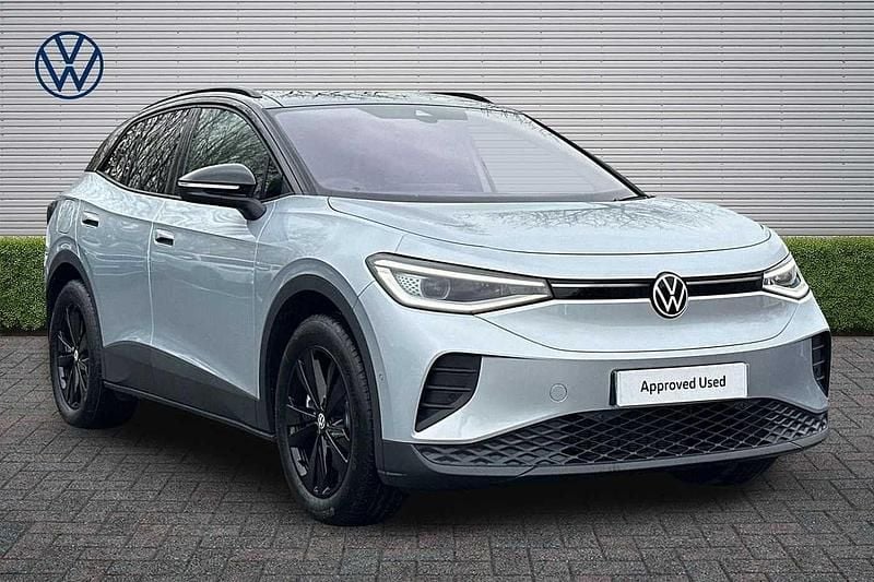 New VW ID.4 Black Edition 210 kW (286 HP) 2026 Scale silver SUV