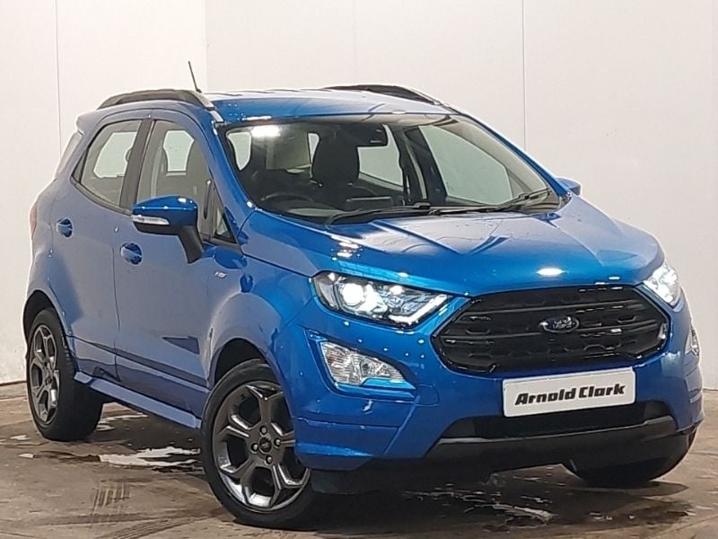 Blue Used 2022 Ford Ecosport ST-Line SUV | £14,498 (A bit pricey) - Image 1/4