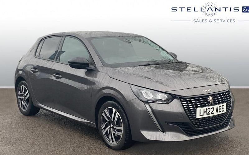Used Peugeot 208 Allure Premium 102 HP (75 kW) 2022 Grey Hatchback