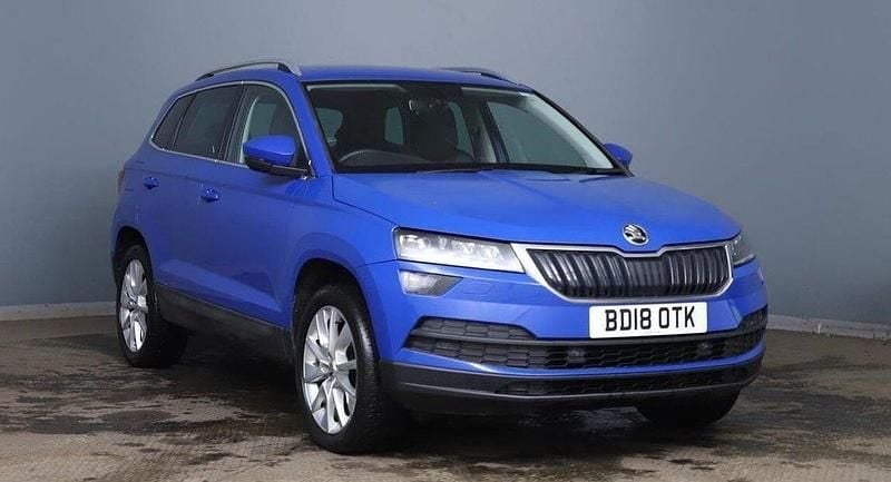 Blue Used 2018 Skoda Karoq SE L SUV | £9,990 (Super price) - Image 1/2