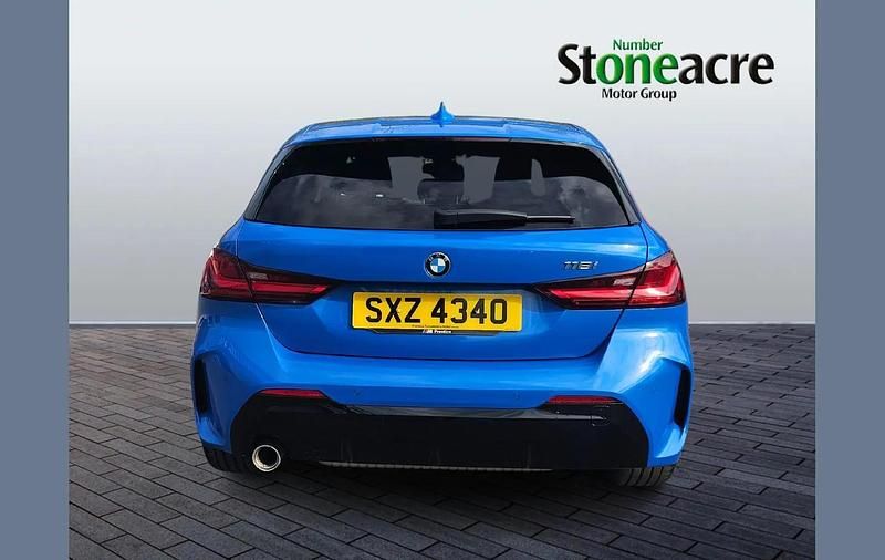 Used BMW 118 M Sport 134 HP (98 kW) 2023 Blue Hatchback