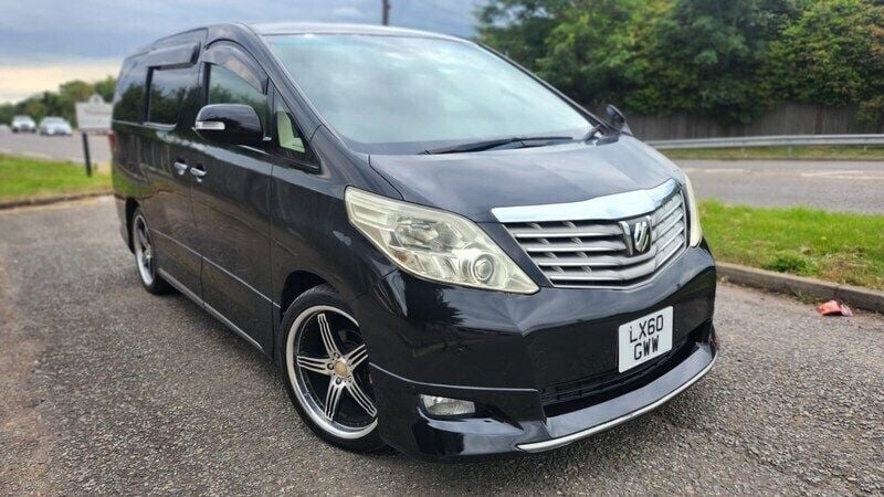 Black Used 2010 Toyota Alphard MPV | £10,995 - Image 1/4
