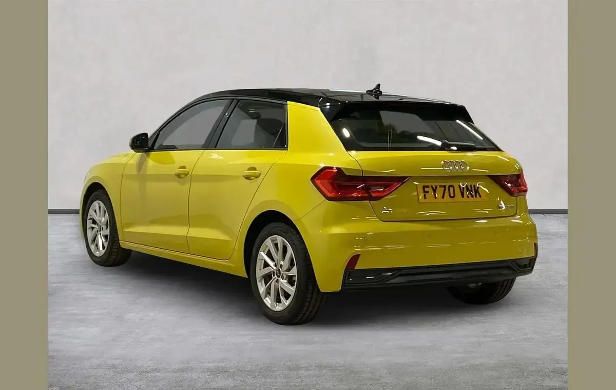 Used Audi A1 Sport 150 HP (110 kW) 2020 Yellow SUV