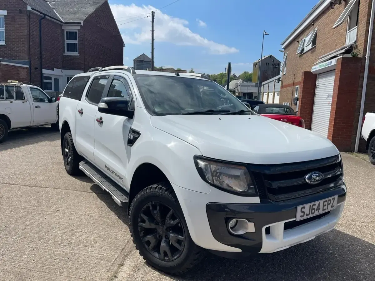 Begagnad Ford Ranger Wildtrack 200 HK (147 kW) 2014 Vit Pickup