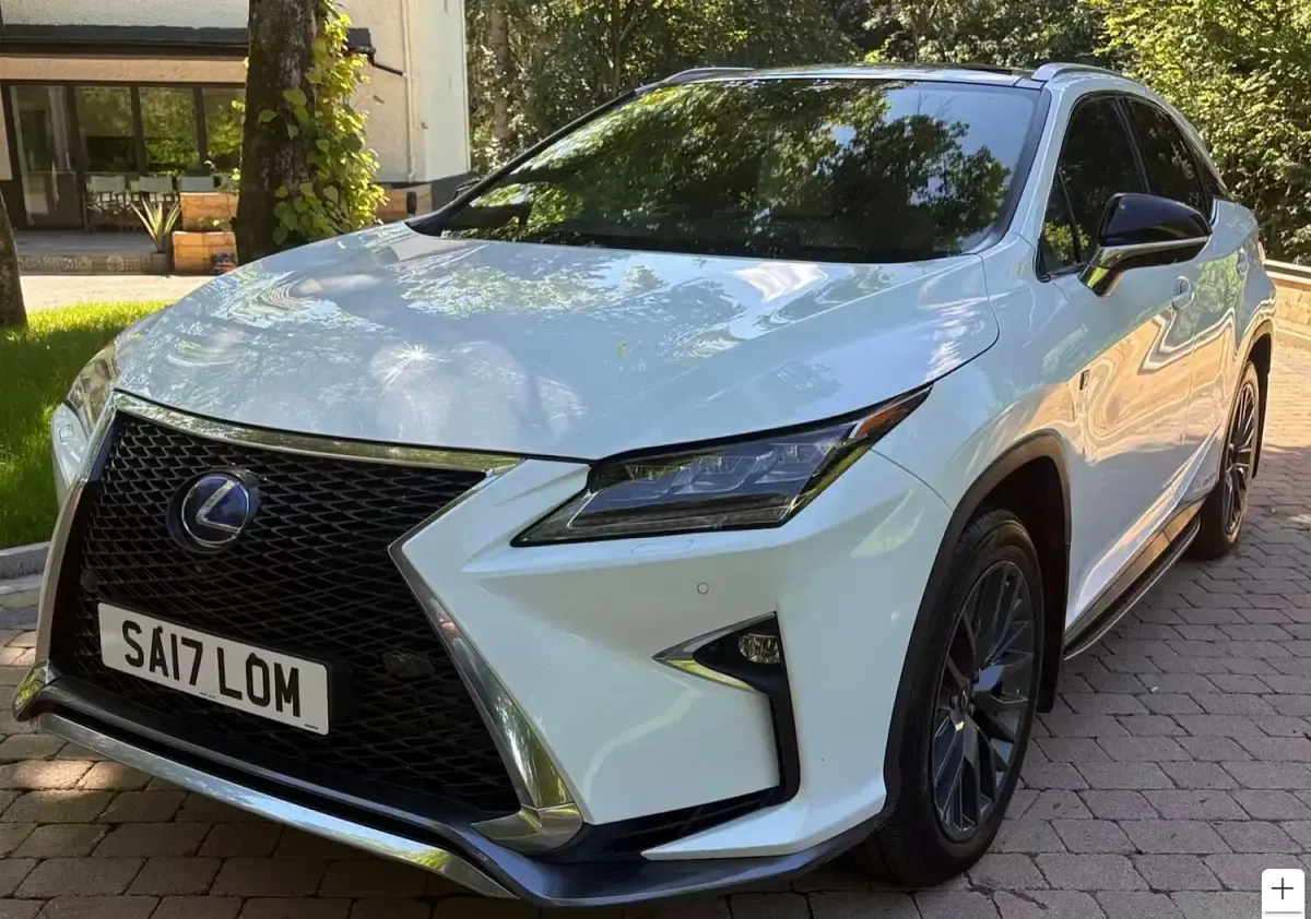 Used Lexus RX450h Sport Line 2017 White SUV