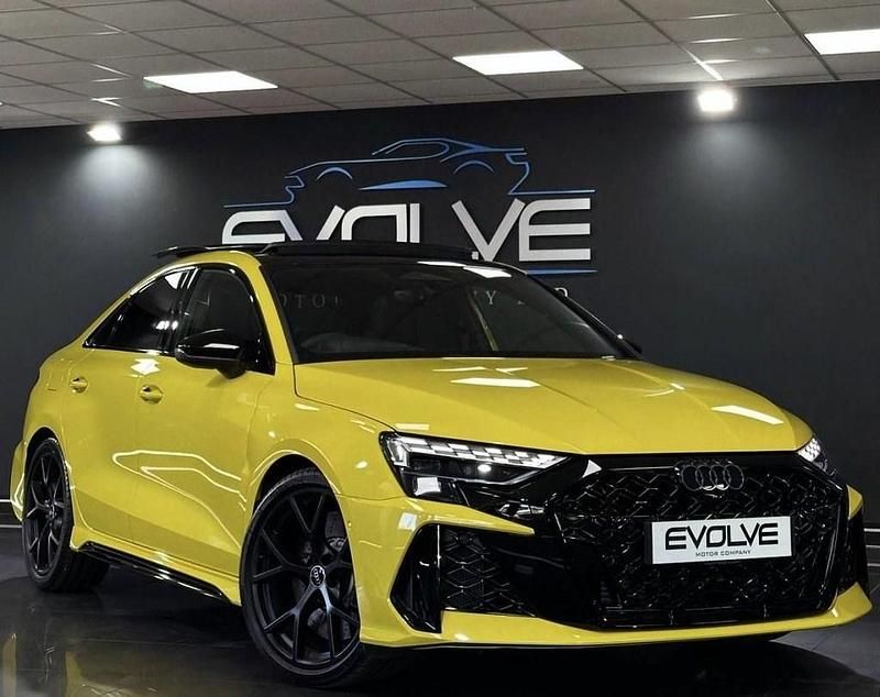 Used Audi RS3 Comfort 394 HP (289 kW) 2025 Yellow Sedan