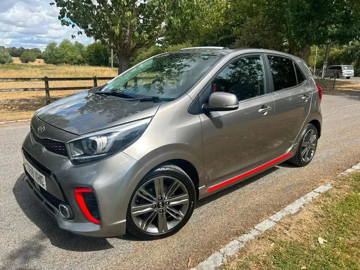 Used Kia Picanto GT-Line S 83 HP (61 kW) 2018 Silver Hatchback