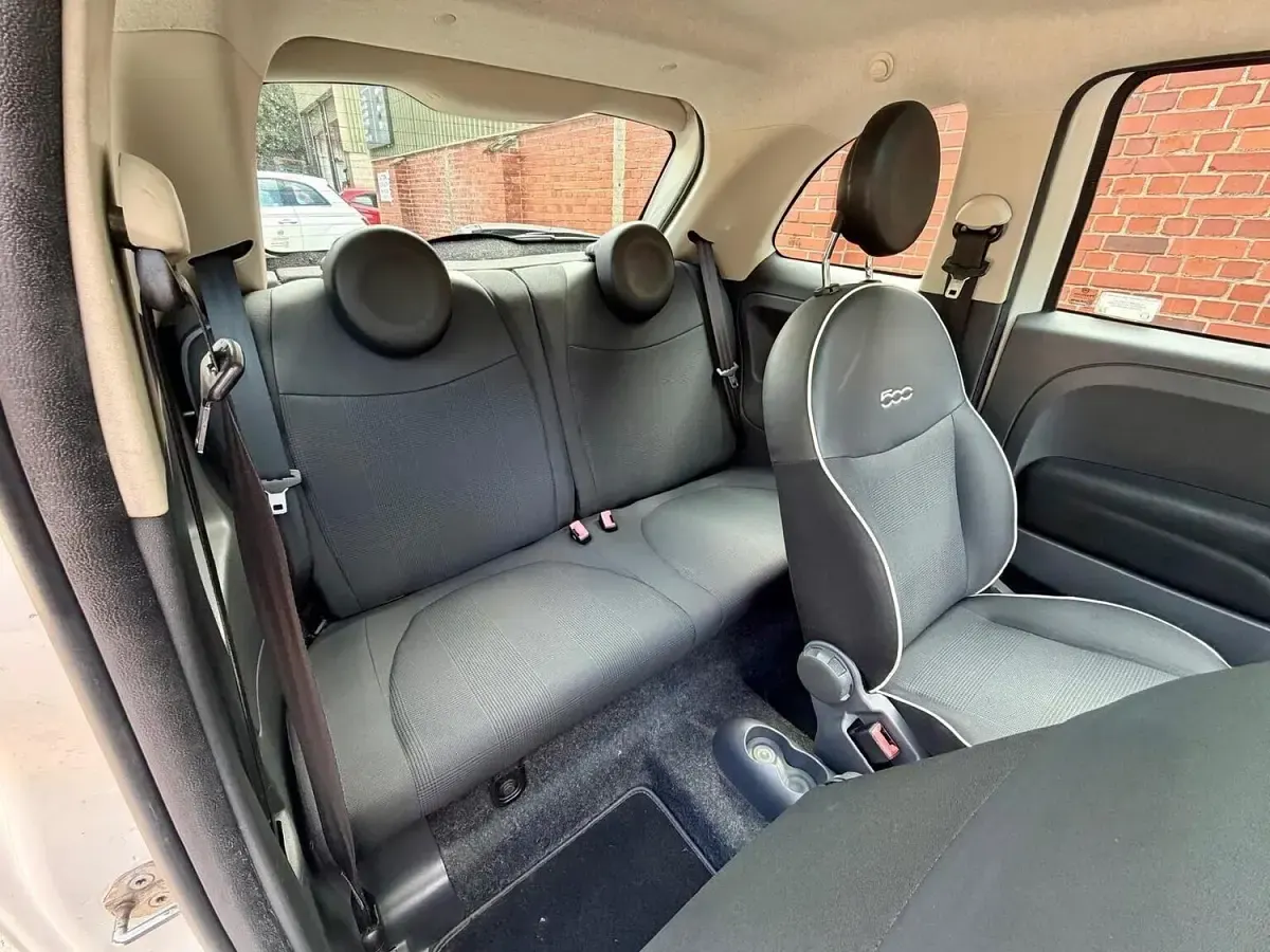 Used Fiat 500 Lounge 2014 White Hatchback