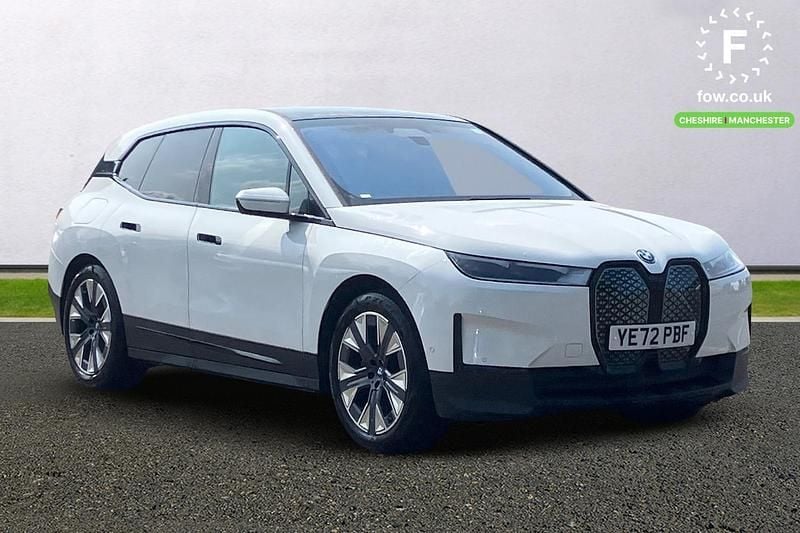 White Used 2022 BMW iX Comfort Edition SUV | £33,099 (Fair price) - Image 1/3