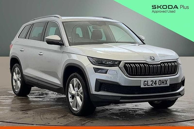 Used Skoda Kodiaq SE L Executive 147 HP (108 kW) 2024 Brilliant silver metallic SUV