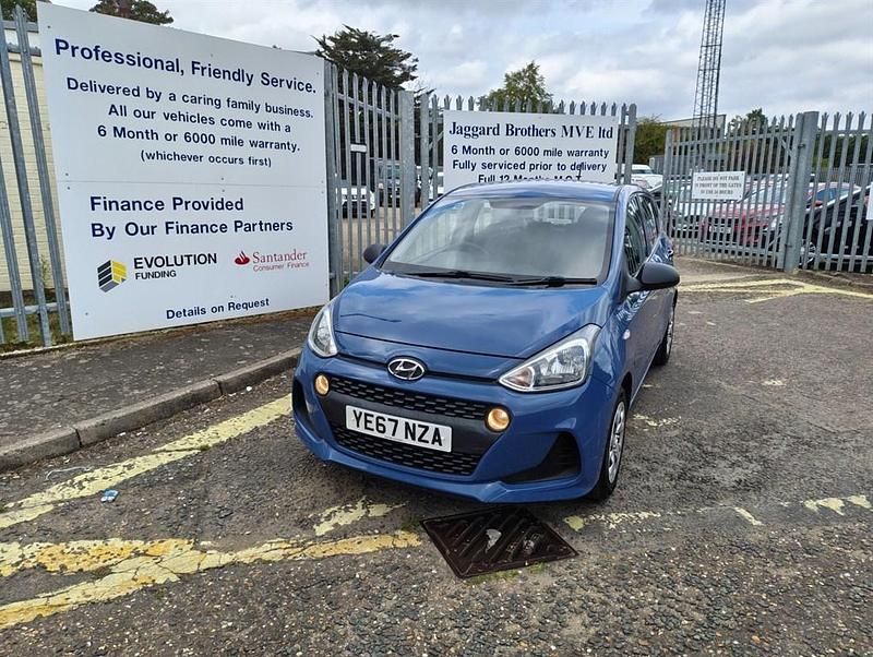 Blue Used 2017 Hyundai i10 Hatchback | £6,450 (Fair price) - Image 1/4