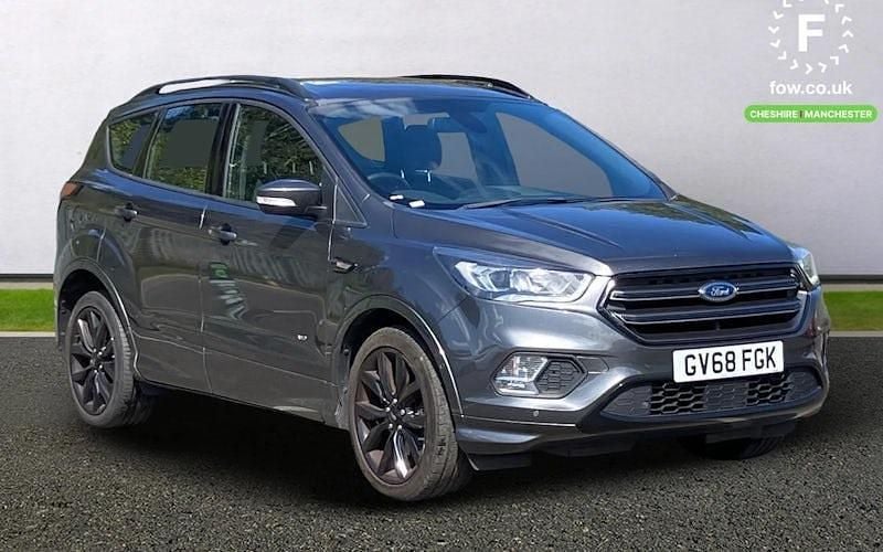 Grey Used 2018 Ford Kuga ST-Line X SUV | £13,499 (Fair price) - Image 1/3
