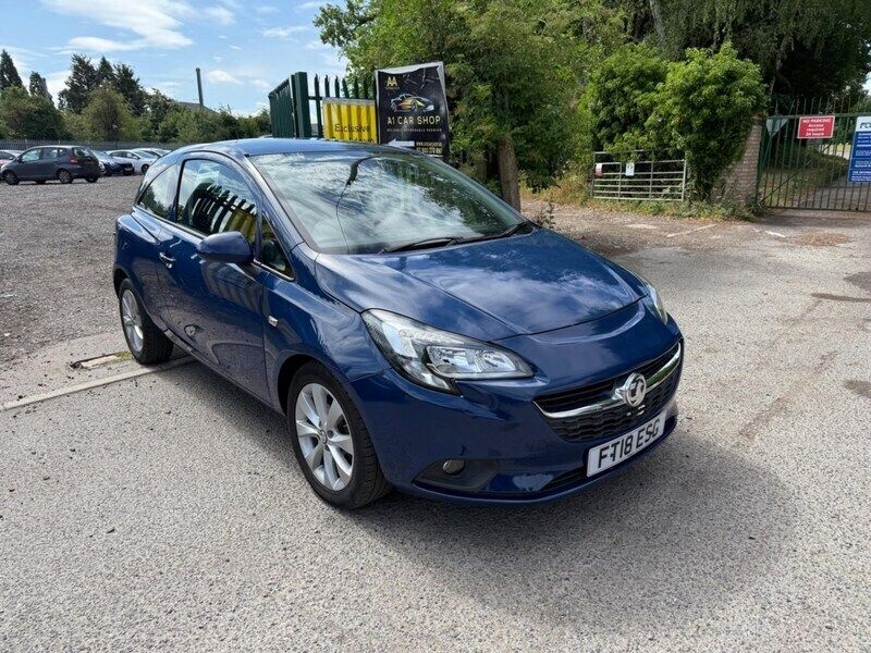 Blue Used 2018 Vauxhall Corsa Hatchback | £3,900 (Super price) - Image 1/4
