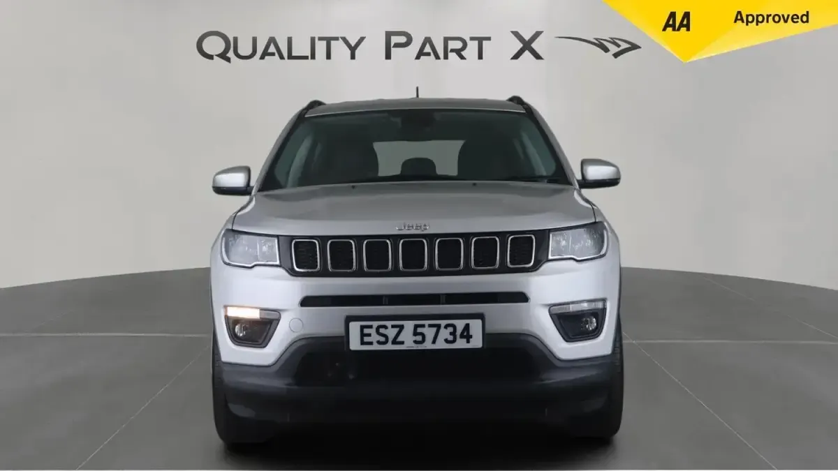 Used Jeep Compass Longitude 120 HP (88 kW) 2019 Silver SUV