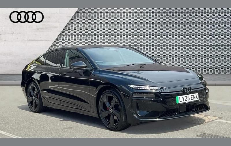 Black Used 2025 Audi A6 e-tron Comfort Sedan | £59,990 (Expensive) - Image 1/4