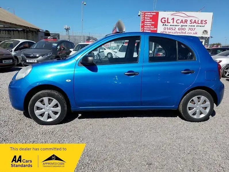 Used Nissan Micra Visia 2011 Blue Hatchback