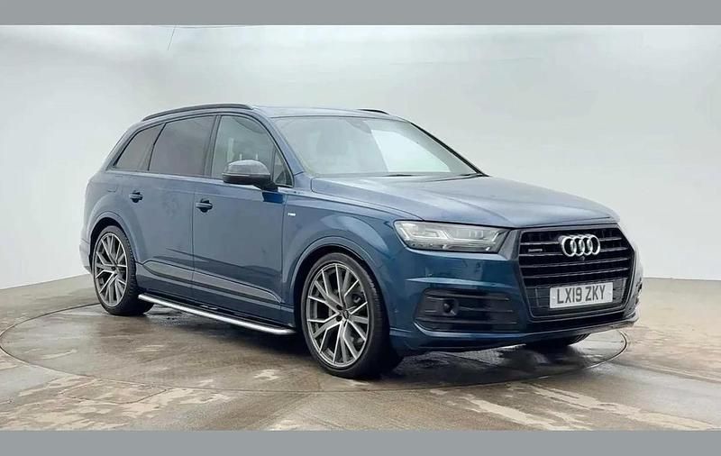 Used Audi Q7 Advanced 281 HP (206 kW) 2019 Blue SUV