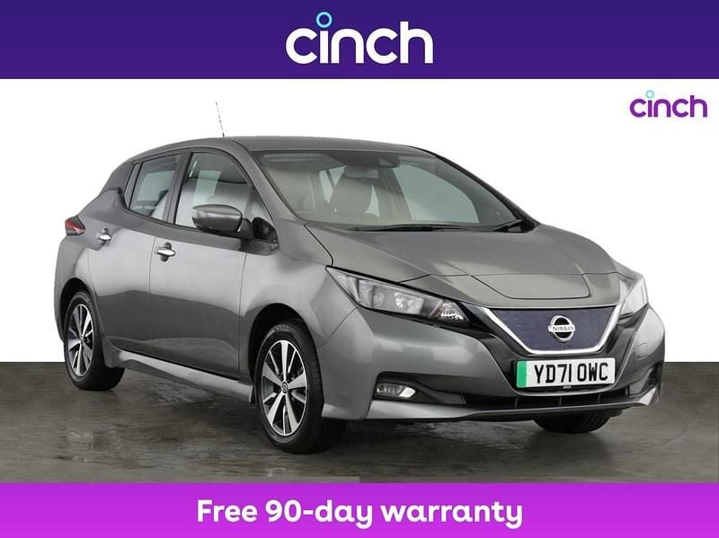 Grey Used 2021 Nissan Leaf Acenta Hatchback | £9,499 (Good price) - Image 1/3