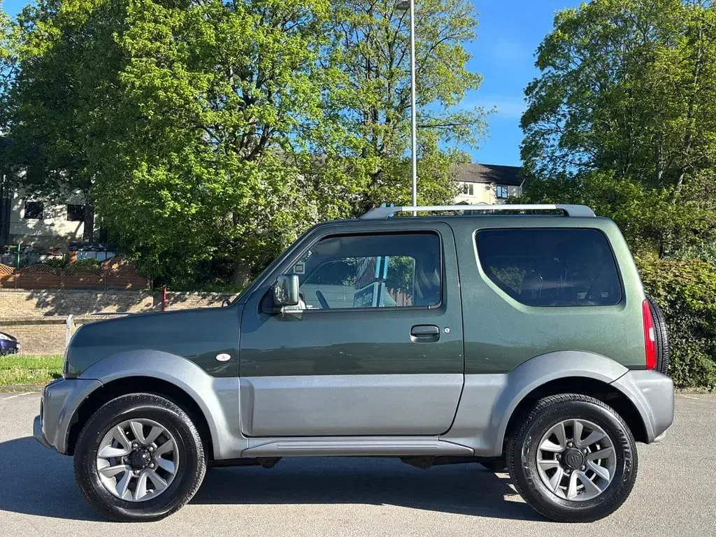 Begagnad Suzuki Jimny SZ4 85 HK (62 kW) 2017 Grön SUV
