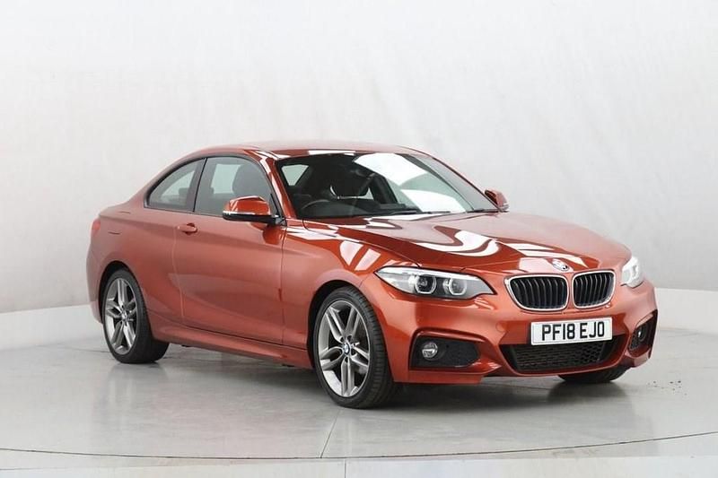 Used BMW 218 M Sport 150 HP (110 kW) 2018 Orange Coupe