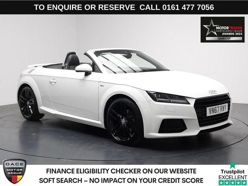 White Used 2017 Audi TT Roadster S-Line Cabriolet | £14,290 (Good price) - Image 1/3