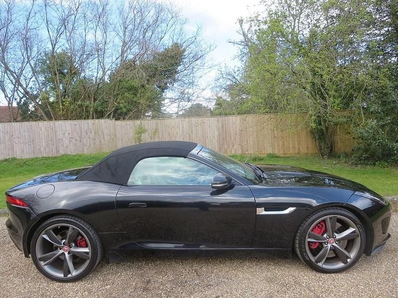 Used Jaguar F-Type S 380 HP (279 kW) 2014 Black Cabriolet