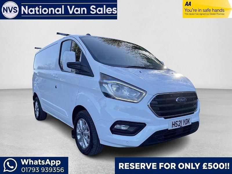 Used Ford Transit Custom Limited 130 HP (95 kW) 2021 White Van