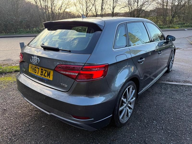 Used Audi A3 Sportback S-Line 190 HP (139 kW) 2017 Grey Hatchback