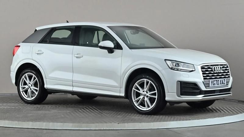 White Used 2020 Audi Q2 S-Line SUV | £16,498 (Fair price) - Image 1/4