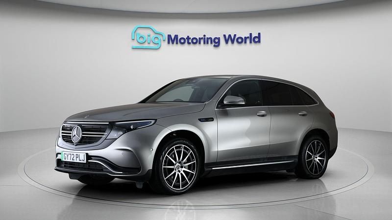Used Mercedes EQC400 AMG line 300 kW (408 HP) 2022 Silver SUV