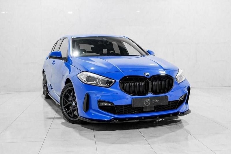 Used BMW 118 M Sport 136 HP (100 kW) 2023 Blue Hatchback