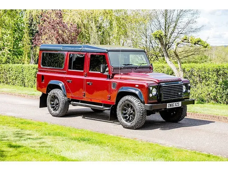 Used Land Rover Defender Landmark 2016 Red Estate