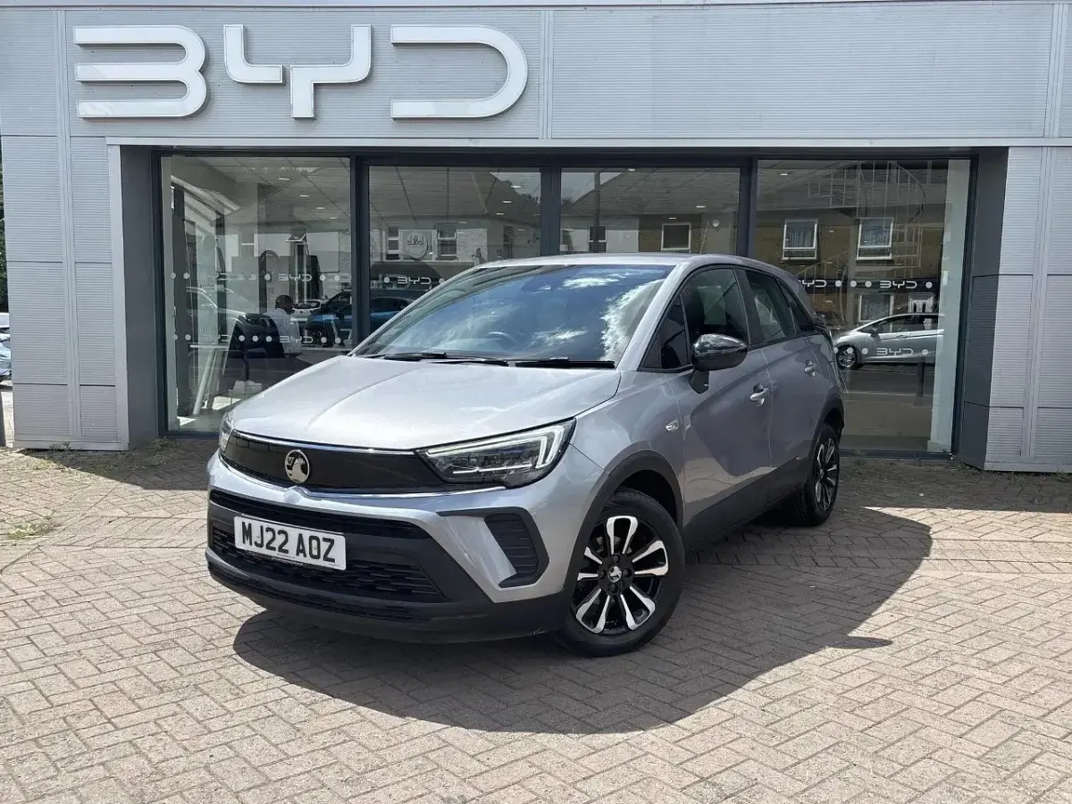 Used Vauxhall Crossland Design Edition 82 HP (60 kW) 2022 Grey SUV