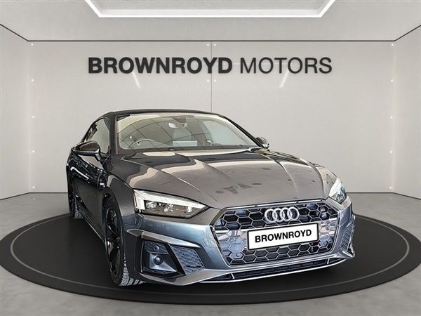 Grey Used 2022 Audi A5 S-Line Coupe | £24,990 (Good price) - Image 1/1