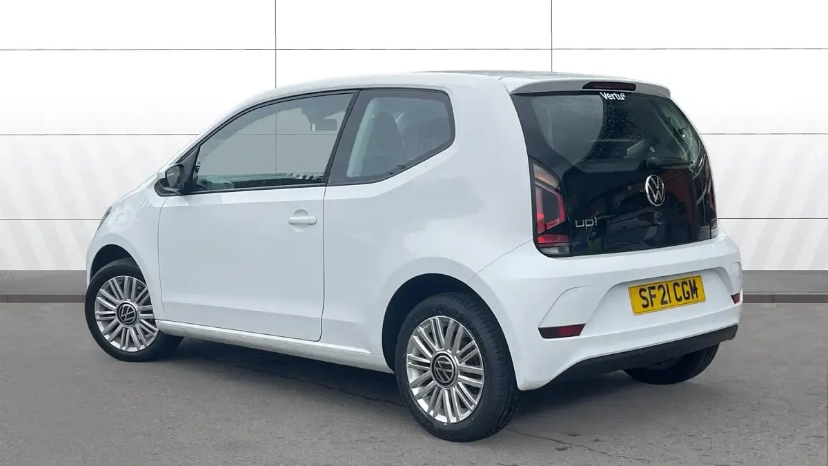 Used VW up! 65 HP (47 kW) 2021 White Hatchback