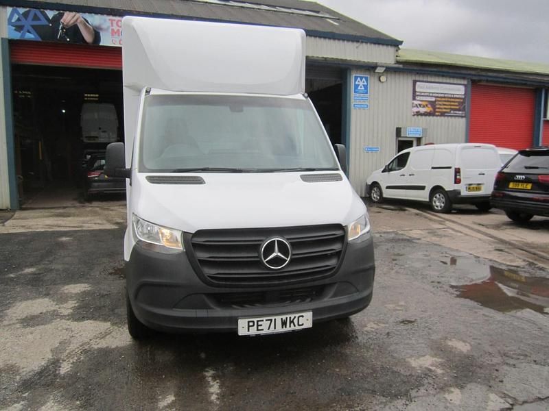 Begagnad Mercedes Sprinter 2021 Vit Van