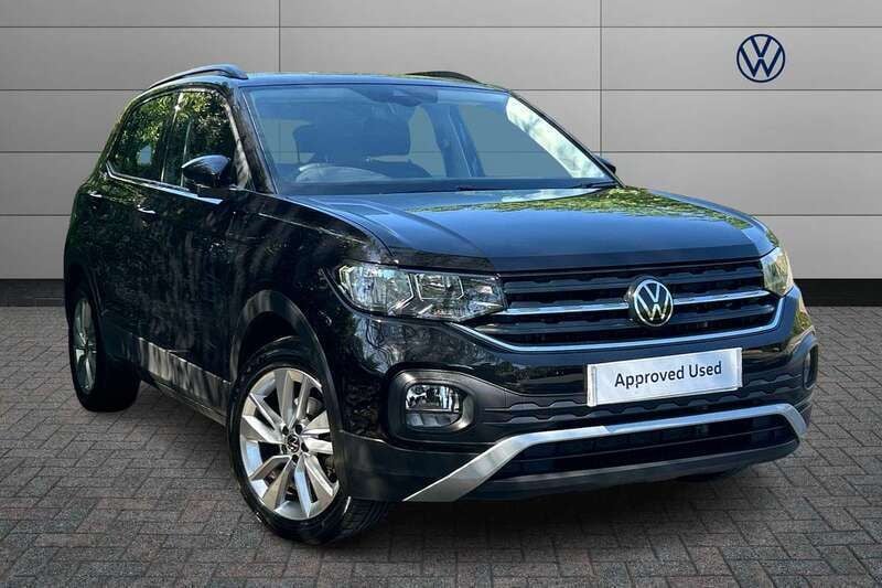 Black Used 2022 VW T-Cross SE SUV | £18,399 (Fair price) - Image 1/4