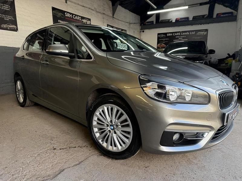 Silver Used 2017 BMW 216 Active Tourer Luxury Line MPV | £8,990 (Good price) - Image 1/3