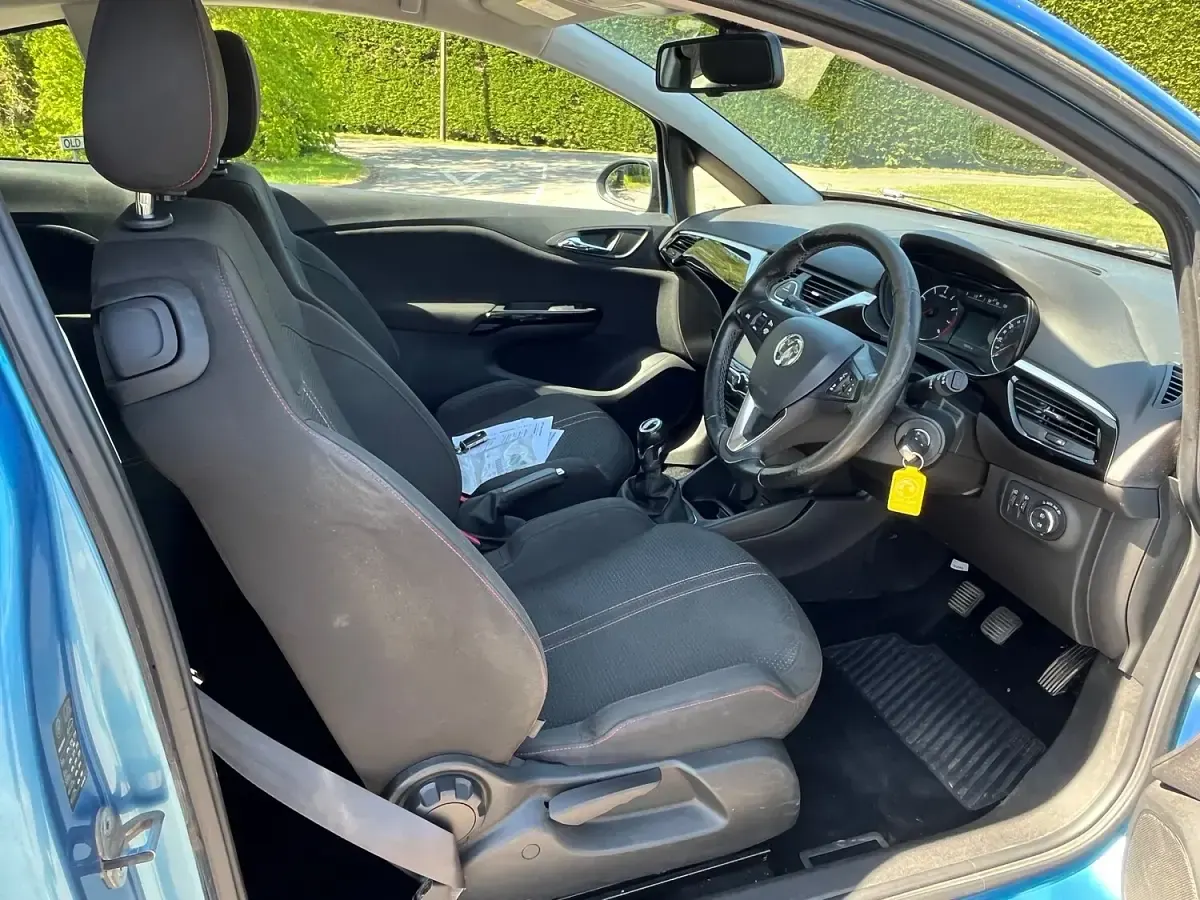 Used Vauxhall Corsa 75 HP (55 kW) 2019 Blue Hatchback