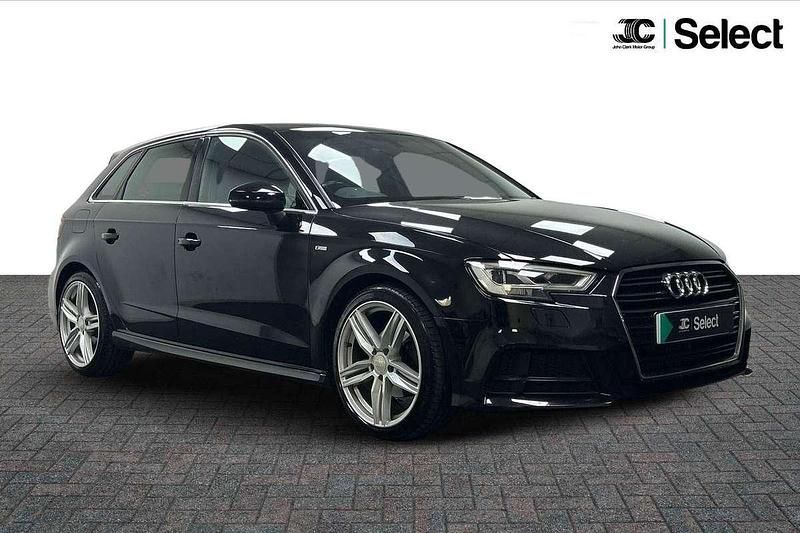Black Used 2016 Audi A3 S-Line Hatchback | £11,300 (Fair price) - Image 1/4