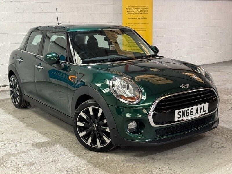 Green Used 2016 Mini Cooper Hatch Hatchback | £6,695 (Fair price) - Image 1/4