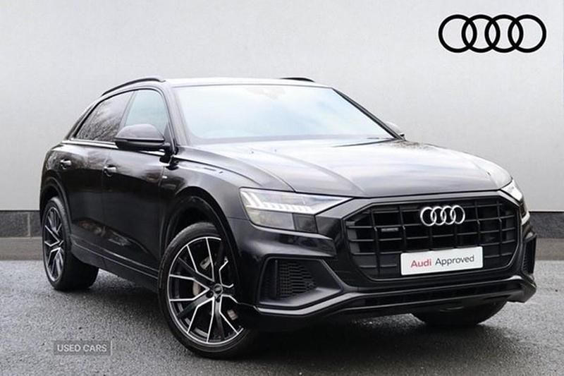Used Audi Q8 Black Edition 340 HP (250 kW) 2021 Black SUV