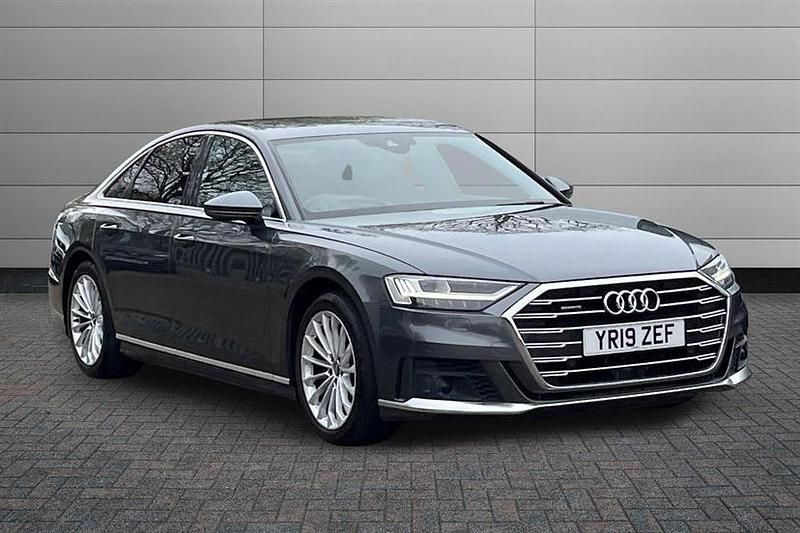 Used Audi A8 S-Line 286 HP (210 kW) 2019 Grey Sedan