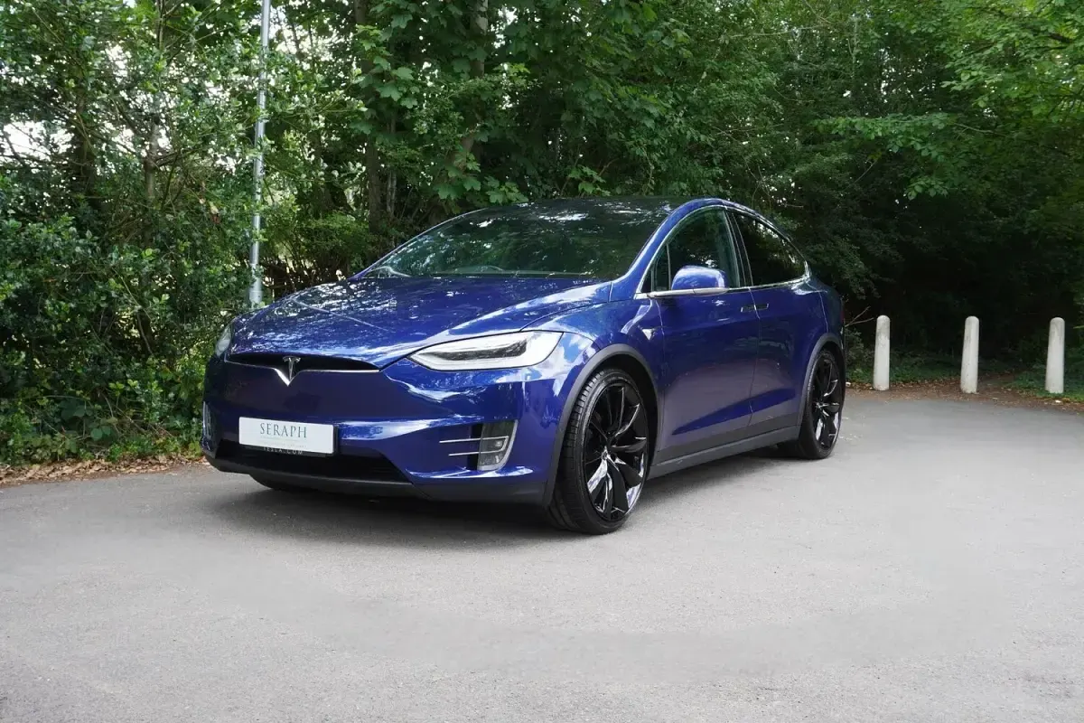 Used Tesla Model X Performance 573 kW (780 HP) 2020 Blue SUV