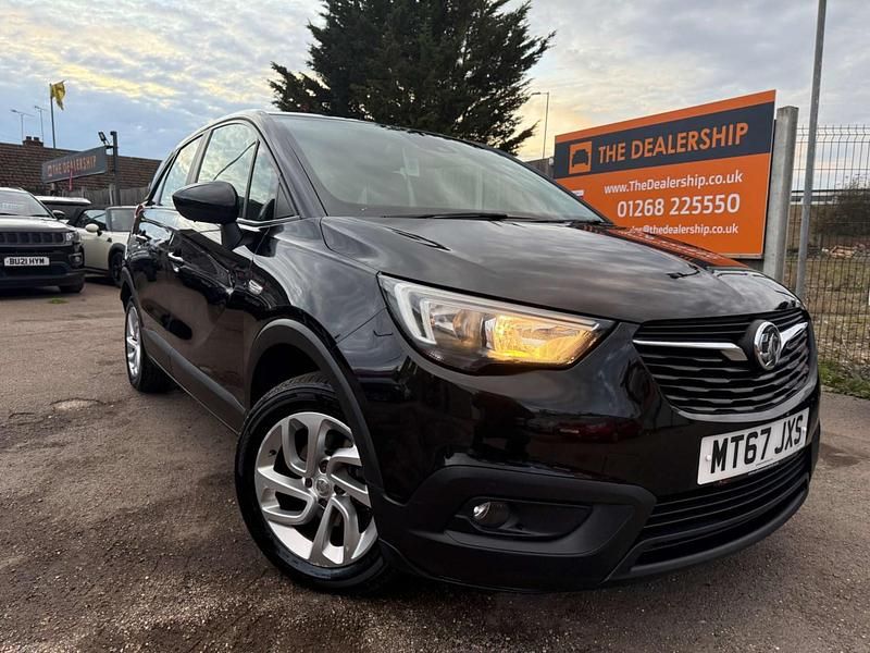 Black Used 2017 Vauxhall Crossland X S SUV | £5,790 (Fair price) - Image 1/3